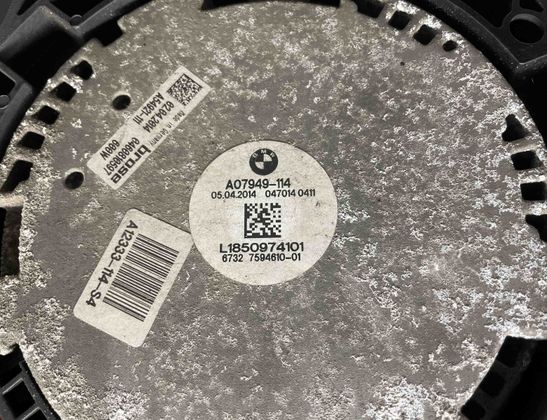 BMW 5 Series F10/F11 (2009-2017) Вентилятор кондицыонера 7612453,7594610 27910254