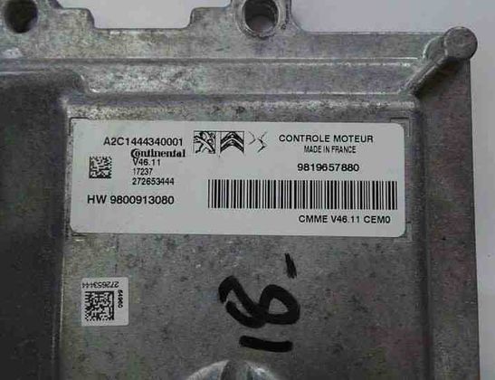 OPEL Crossland X 1 generation (2017-2023) Комплект зажигания 272653444,A2C1444340001 24269688