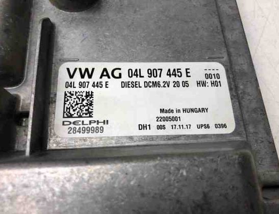 AUDI Q2 1 generation (2016-2024) Motora vadības bloks 28499989,04L907445E 17335082