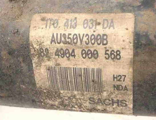 AUDI A3 8P (2003-2013) Priekšējais kreisais amortizators 1T0413031DA 25839698