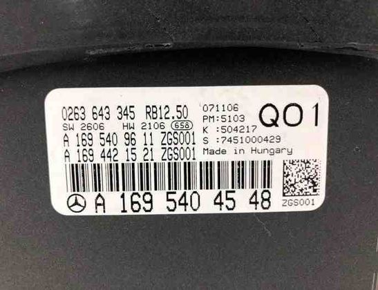 MERCEDES-BENZ B-Class W245 (2005-2011) Citau veidu vadības bloki 1695404548 30085565