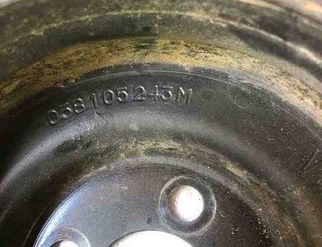 AUDI Q3 F3 (2018-2024) Шкив коленчатого вала 038105243m 32120630