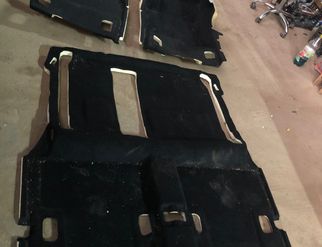 MERCEDES-BENZ EQB 1 generation (2021-2023) Interior Mat A2436800800 32935550