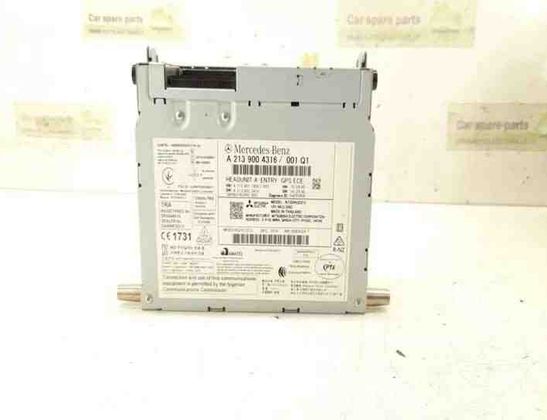 MERCEDES-BENZ E-Class W213/S213/C238/A238 (2016-2024) Music Player With GPS 2139004316,2139002120 27139194