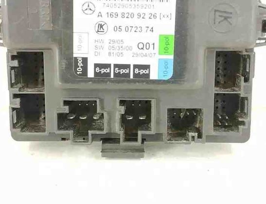 MERCEDES-BENZ B-Class W245 (2005-2011) Aizmugurējo labo durvju vadības bloks 1698209226,1698203285 27145352