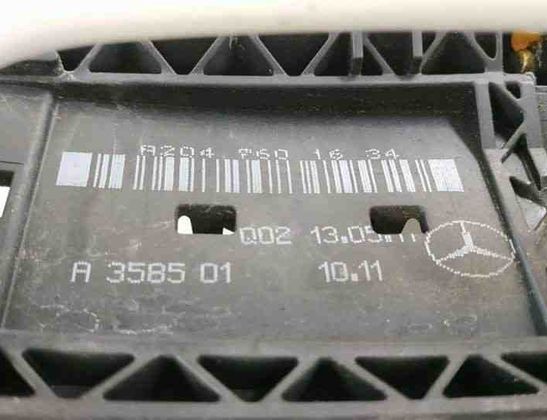 MERCEDES-BENZ E-Class W212/S212/C207/A207 (2009-2016) Aizmugurējo labo durvju ārējais rokturis DALISID1687,2047601634,A2047601634 27153680