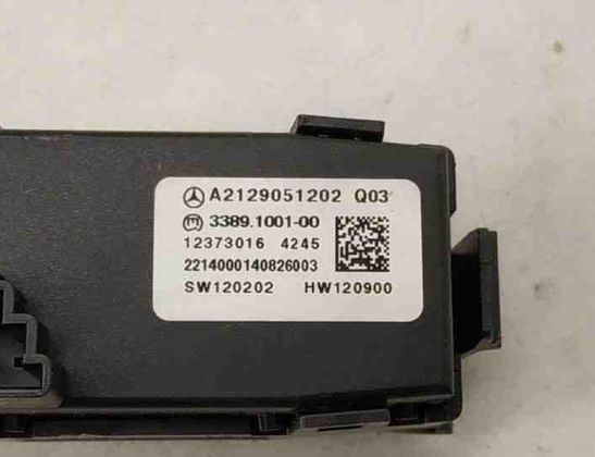 MERCEDES-BENZ CLS-Class C218/X218 (2011-2017) Pārnesumkārbas selektors DALISID813,2129051202,A2129051202 27155035