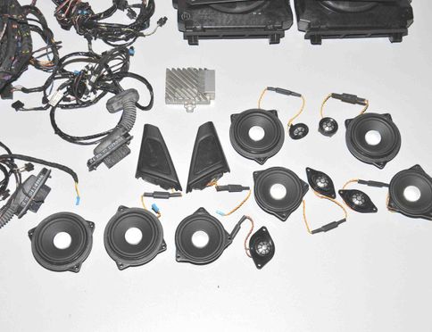 BMW M5 F10 (2011-2016) Complete Sound Audio System 9256017,9169690,9169688,9184794,9287265,9169693,9184795,9256016,7199300,7199299,9169687 13337481