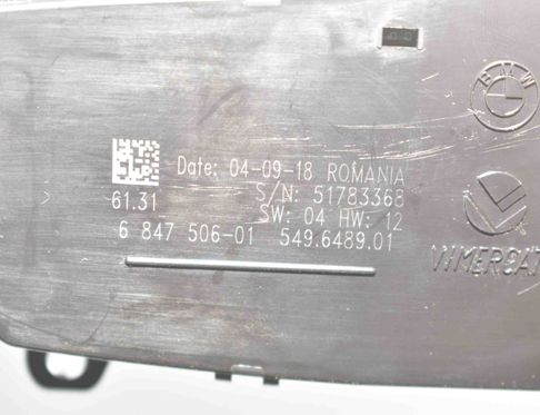 BMW 4 Series F32/F33/F36 (2013-2020) Headlight Switch Control Unit 6847506,9259927,6847518,61316847518,9393941,61319265297,61319387280,61316847506,9265297,61319393941,9387280,61319259927 14374643