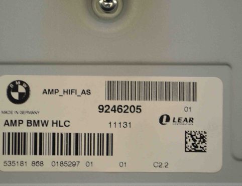 BMW 7 Series F01/F02 (2008-2015) Аудио система 9133410,65139133410,65139240641,9240641,7862161,7226611,51337226611,9227483,65139227483,9227482,65139227482,9246205,65129312590,9312590,65129266350,9266350,65129252678,9252678 28267912