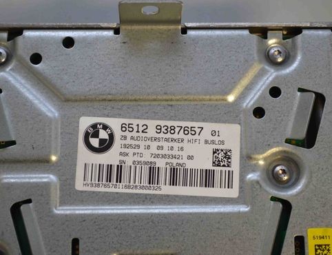 BMW 7 Series G11/G12 (2015-2023) Complete Sound Audio System 9354085,65139354085,7458446,51417458446,9151127,65139151127,9354083,65139354083,9387657,2622762,65122622762,65129390449,9390449,65136800953,6800953,65139354087,9354087,65136800954,6800954,65139354088,9354088 30055144