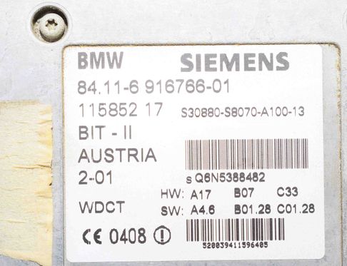 BMW 5 Series E39 (1995-2004) Блок управления Bluetooth 6916766 3737395