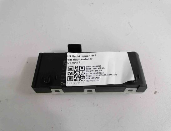 BMW 7 Series G11/G12 (2015-2023) Блок управления крышки багажника 9451476 17654350