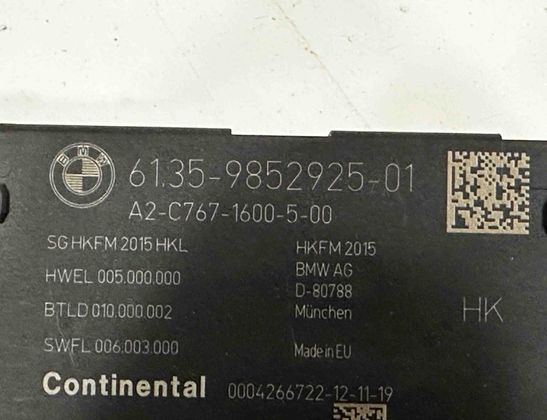 BMW X3 G01 (2017-2024) Другие блоки управления 5A19DB2,9852925 23615289