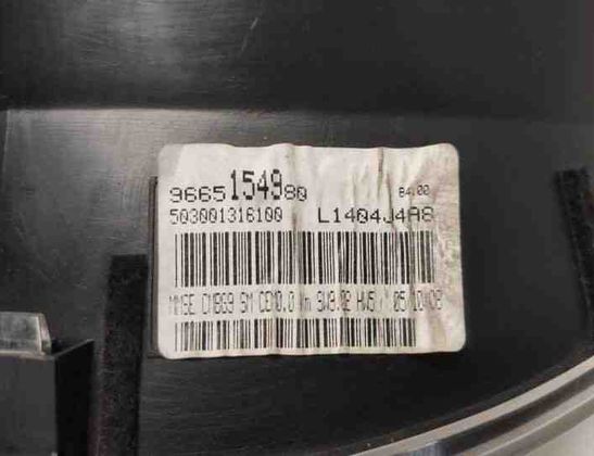 PEUGEOT Partner 2 generation (2008-2023) Спидометр 5550013101,9665154980 27327708