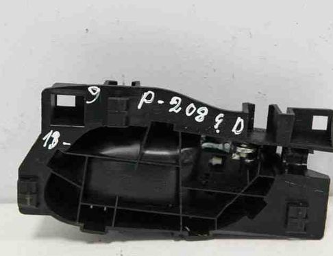 PEUGEOT 208 Peugeot 208 (2012-2015) Right Rear Internal Opening Handle 96605253VV 24714634