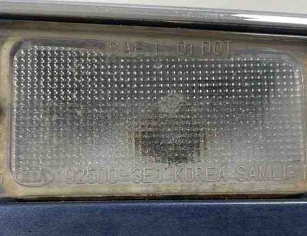 KIA Sorento 1 generation (2002-2011) Trim Number Plate Light 925003E1 24721301
