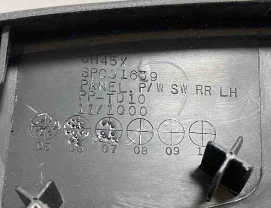 CITROËN C-Crosser 1 generation (2007-2013) Rear Left Door Panel 3H45X,SPC01639 24727552