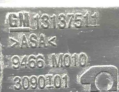 OPEL Meriva 1 generation (2002-2010) Radiatora reste 13137511,3090I01,9466M010 24730022