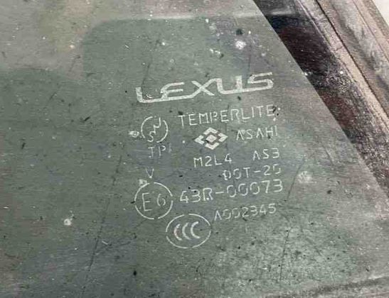 LEXUS RX 2 generation (2003-2009) Rear door glass rail M2L4AS3DOT20,43R00073 24738143