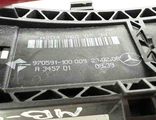 MERCEDES-BENZ C-Class W204/S204/C204 (2004-2015) Aizmugurējo kreiso durvju ārējais rokturis A2047600734,970591100,A345701 24738189