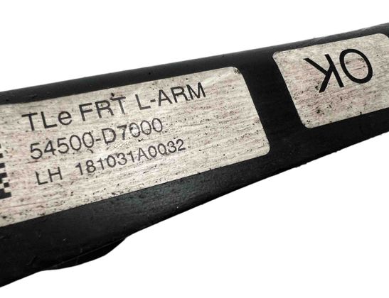 HYUNDAI Tucson 3 generation (2015-2021) Priekšējā kreisā izliektā ķega / ričags 54500D7000,181031A0032 26593735