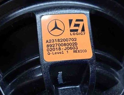 MERCEDES-BENZ GLE W166 (2015-2018) Priekšējo labo durvju skaļrunis A2318200702 31129150