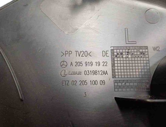 MERCEDES-BENZ GLC X253 (2015-2024) Seat trim details A2059191922 31155634