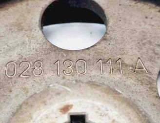 VOLKSWAGEN Sharan 1 generation (1995-2010) Fuel pump sprocket 028130111A 31091579