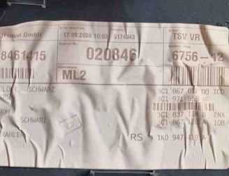 VOLKSWAGEN Passat B7 (2010-2015) Interjera / salona komplekts 3C9867212DL 31100748
