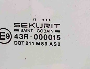 CITROËN Berlingo 1 generation (1996-2012) Стекло передней левой двери 43R000015 31117688