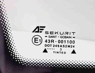 SEAT Alhambra 1 generation (1996-2010) Front Right Window DOT249AS2M24 31118031