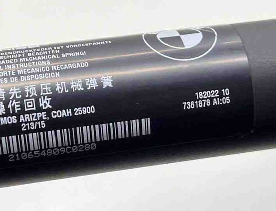 BMW X5 F15 (2013-2018) Амортизатор крышки багажника правый 7361878,51247361878 24656037