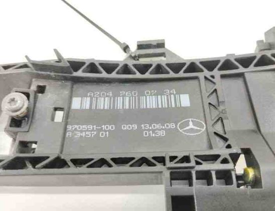 MERCEDES-BENZ C-Class W204/S204/C204 (2004-2015) Labais aizmugures iekšējais atvēršanas rokturis A2047600734 24656695