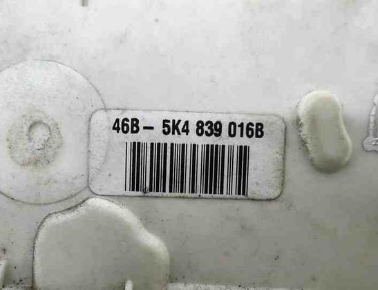 VOLKSWAGEN Golf 6 generation (2008-2015) Rear Right Door Lock 5K4839016B 24658423