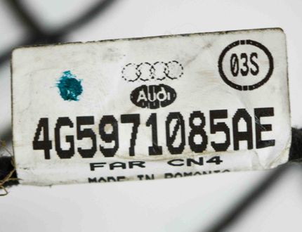 AUDI A6 C7/4G (2010-2020) Aizmugurējo pārking sensoru elektroinstalācija 4G5971085AE 11229472