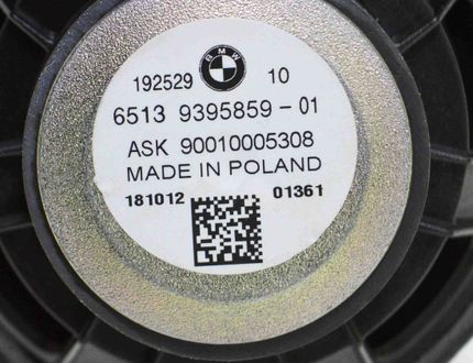 BMW 5 Series G30/G31 (2016-2023) 9395859 22309740