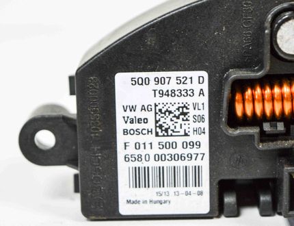 VOLKSWAGEN Golf 7 generation (2012-2024) Ёжик 5Q0907521D 2666183