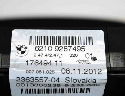 BMW 3 Series F30/F31 (2011-2020) Speedometer 9287495 2942899