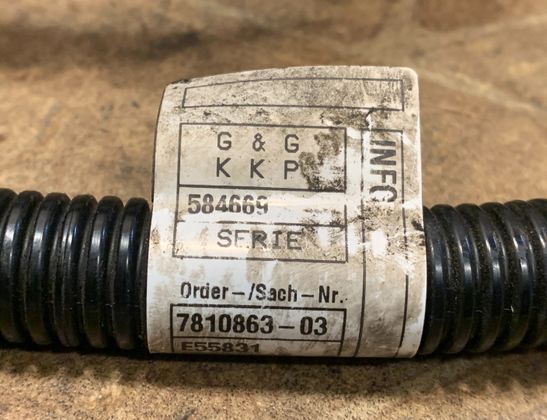 BMW X3 F25 (2010-2017) Положительный аккумуляторный кабель 7810862 33050409