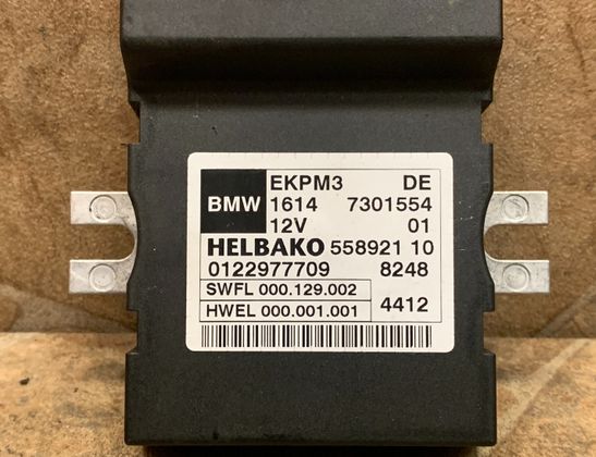BMW X3 F25 (2010-2017) Fuel Pump Control 7301554 33058500