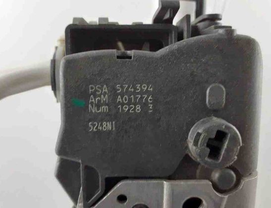 CITROËN C5 2 generation (2008-2017) Замок задней правой двери 574394,PSA574394 31909088