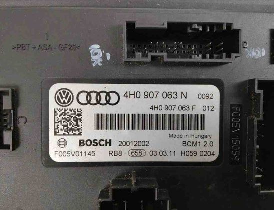 AUDI A6 C6/4F (2004-2011) Komforta vadības bloks F005V01145,4H0907063N 31934170