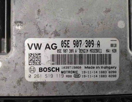 SKODA Octavia 1 generation (1996-2010) Motora vadības bloks 05E907309A 31934989