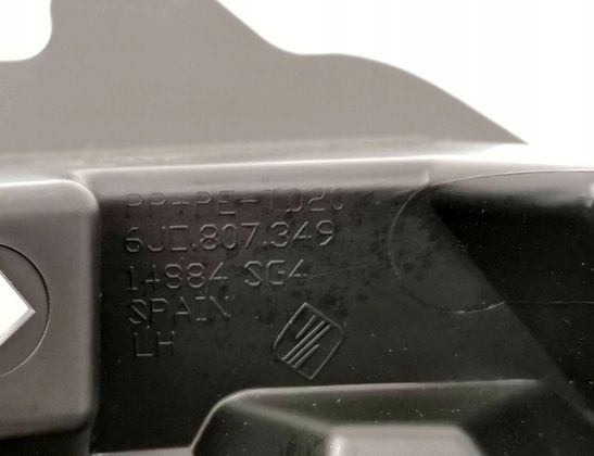 SEAT Ibiza 5 generation (2017-2023) Left Headlight Bracket Mount 6J0807349 32777691