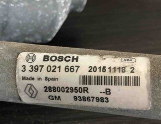 RENAULT Trafic 3 generation (2014-2023) Priekšējā stikla tīrītāja mehānisms 288002950R 28574885