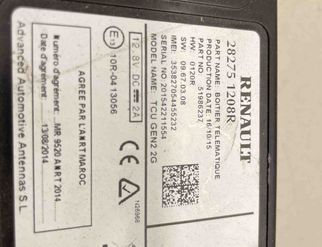 RENAULT Espace 5 generation (2015-2023) Navigācijas vadības bloks 282751208R 32384136