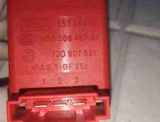 VOLKSWAGEN Bora 1 generation (1998-2005) Реле вентилятора печки салона 1J0907521,5DS00646701 21036261