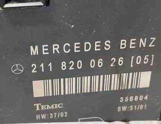 MERCEDES-BENZ E-Class W211/S211 (2002-2009) Rear Right Door Control Unit 2118200626 21039400