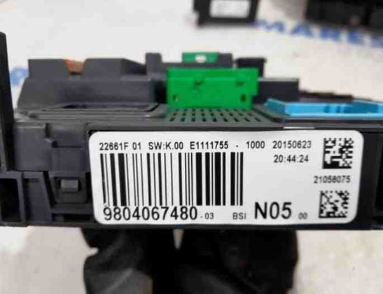 CITROËN C4 Picasso 2 generation (2013-2018) Engine Control Unit ECU 0281031043,9809478580,9806460480,9806066880,9800630080,S000048536,9804067480,1610454780,9812112580,1612809680,1677615280,36448500,BSIN05,1657646380 26874845